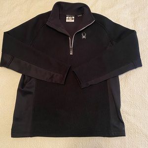 Spider Black Quarter Zip